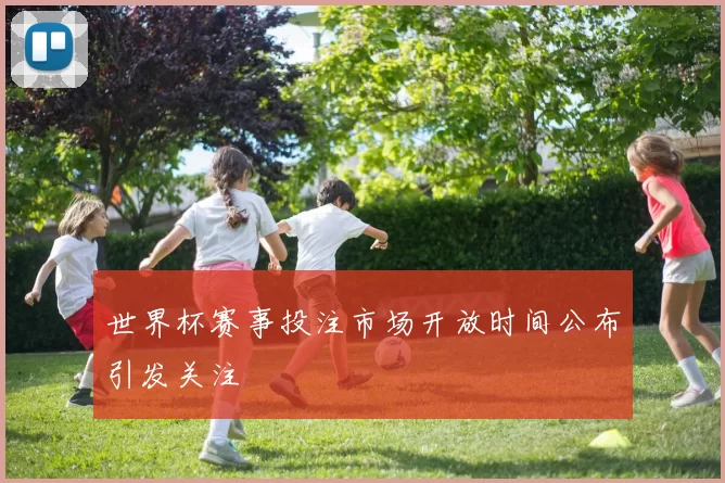 世界杯赛事投注市场开放时间公布引发关注