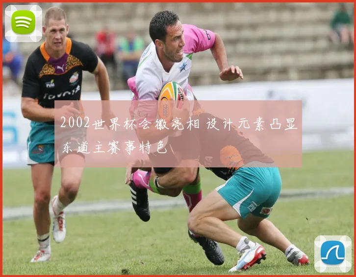 2002世界杯会徽亮相 设计元素凸显东道主赛事特色