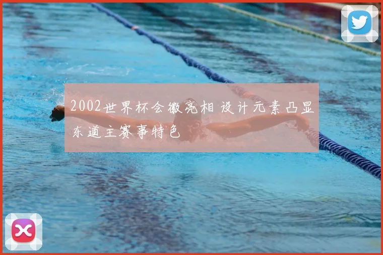 2002世界杯会徽亮相 设计元素凸显东道主赛事特色